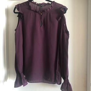 Harve Benard Top Blouse Cold Shoulder Top